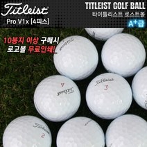 타이틀리스트 로스트볼 판매 Pro V1x[4pc/10알/특A+], 선택완료, 골프공:4피스_10알