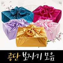[대창]공단보자기/중/예단/명절/선물포장, 03 와인색