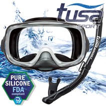 투사스포츠 TUSA Sport 스노클링세트 UC-3325 BKBK, 선택완료