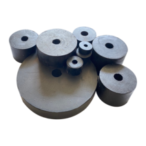 원형방진고무 고무발 고무받침 미끄럼방지 진동방지 소음차단 충격흡수