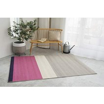스칸디나비아 디자인 스미트론 방진 진드기 러그 OSLO 200 × 200cm 핑크 13349490