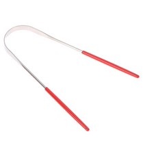 혀클리너 혓바닥청소 혀스크래퍼 백태제거 1PCS Stainless Steel Tongue Scraper Cleaner Fresh Breath Cle, 06 as pic