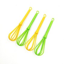 계란 2PCS 손 털 믹서 주방 액세서리 거품기 플라스틱 요리 도구 크림 베이킹 밀가루 교반기, [01] 2PCS Random Color
