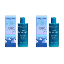 엘보라리오 피오르 디 살리나 샤워젤 워터 250ml 2통 LErbolario Fior Di Salina Shower Gel With Water