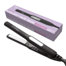 SALONMOON(살롱 문) 스트레이트 헤어 다리미 15 mm 맨즈에도 컬도 할 수 있는 코테 2 WAY 미러 이온 블랙 프로 사양 230℃