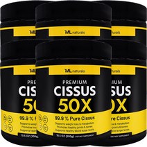 [미국빠른직구] 마이라이프 내추럴스 50배 농축 시서스 분말 50X 10.5 OZ 6병, 300g