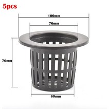 투명화분 미니 모종 검은 수경 바구니 스폰지 정원 야채 흙이없는 심기 스폰지 보육 냄비, h