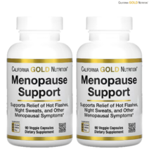CGN 캘리포니아골드뉴트리션 Menopause Support 갱년기 서포트 베지 캡슐 90정, 2개