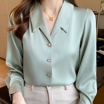 changsheng블라우스 팜므 긴팔 셔츠 여성 탑스 블라우스 여성 블라우스 2021 o-넥 프린트 쉬폰 블라우스 셔츠 블라우스 E630