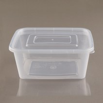 냉장 냉동 보관 정리용기 사각 밀폐용기 1.5L (갑돌이B6번), 1개, 5세트