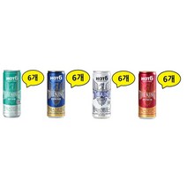 핫식스 더킹 러쉬 6개 + 파워 6개 + 포스 6개 + 펀치 6개 총24개(355ml), 24개