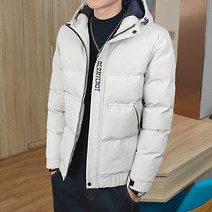 남성 겨울 보온 코튼 재킷 패딩 슬림 후드 코트 다운 점퍼 점퍼
