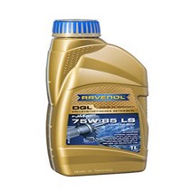 RAVENOL J1C1144-001 SAE 75W-85 Gear Oil - DGL Full Synthetic API GL-5 LS (1 Liter) null, 1, 1 Liter