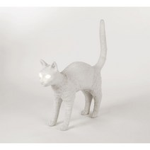 셀레티 조비 캣램프 고양이 장식 조명 화이트