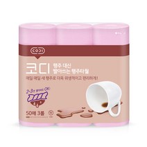 코디 행주 대신 빨아쓰는 행주타월 50매, 3롤, 1개