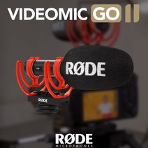 [당일출고] 로데 VIDEOMIC GO 2 카메라 촬영용 로데 비디오 마이크고 2 샷건 마이크_쿠폰증정
