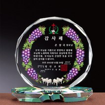 [기념패] 명패제작 크리스탈명패 공장직접 회사 상사 포토패 상패룩 룩판촉물 보라원색, 선택옵션