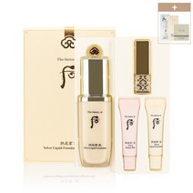 더후 공진향 미 벨벳 리퀴드 파운데이션 21호 기획 세트 (+1ml 샘플 증정), 1개