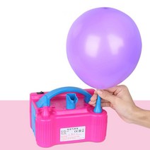 헬륨가스충전 풍선기계 전자동 팽창기 파티용품, 14.클래식+노즐+매듭+리본