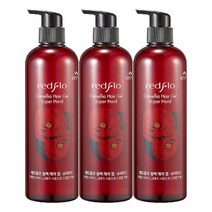 꽃을든남자 레드플로 동백 헤어젤 슈퍼하드 500ml 3개, 단품