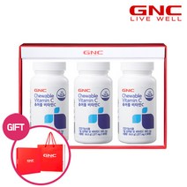 [GNC] 츄어블비타민C100 트리플 세트 (60정x3개)