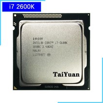 인텔 코어 i7-2600k i7 2600k 3.4GHz 쿼드 코어 CPU 프로세서 8m 95w lga 1155