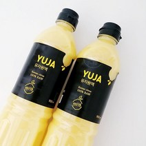 고흥유자 에덴 유자원액 유자즙 900ml 2개 무첨가