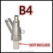 샌드 블라스트 건 쇼트기 고압 에어 샌딩기 녹 제거 표면 분사기 모래 블러스트 브라스트 S1206 297, B4-no nozzle