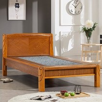 명품의료기 DS 1099S 그린팔보석 싱글 돌침대, 브라운