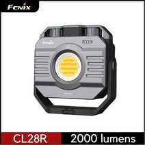충전식 랜턴 Fenix Cl28r 2000 루멘 실외 내장 2x5000mAh 대용량 배터리 5K 시간 수명, 118180, 한개옵션0