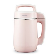 두유기 콩국 만드는 제조기 블렌더 죽탕기 검은콩 죽 대두 또우장지 콩물 야채 과즙기, 핑크