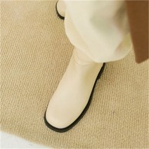 해뜰 슈슈 플레인 심플스타일 여자미들부츠 여성워커 (9429453)