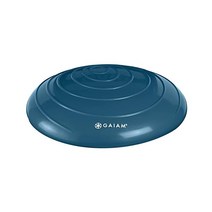 Gaiam Balance 디스크 쿠션 코어 훈련 기구 가정용 사무용 의자 어린이 사용 가능 그레이 색상 669669, Slate