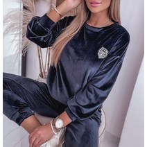 캐주얼 벨벳 츄리닝 여자 블랙 트레이닝복 상하 세트 스웨이드 가을 겨울 꾸안꾸 댄서복 편한 홈웨어