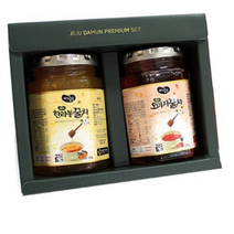 제주담움 2종세트, 한라봉꿀차 250g+오미자꿀차 250g, 1세트