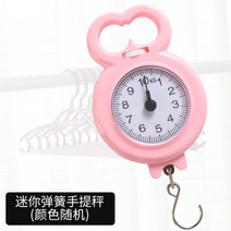 휴대용전자저울 스프링 무게 휴대식 토트 가정용 고정밀도 택배 50KG 미니 작은 캐리어 3674055627, 토트 스프링 저울 최대 맡다 10 킬