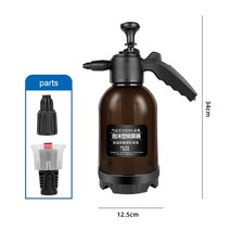 스노우폼 카 세차 샴푸 1/2L 자동차 세탁기 거품 세차 도구 분무기 노즐 정원 물병 Spary 물을 수있는 청소, 02 2L Black