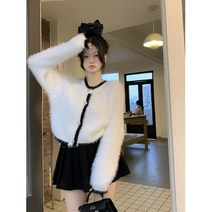 마녀의게임 태풍의신부 조이 윤승아 박세연 커튼콜 하지원 연보라 짧은 옷 날개사 크롭 가디건 볼레로 니트 하객룩 최서은