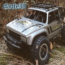 몬스터트럭 오프로드RC카 롤케이지타입 ABS바디 실버 빠른 드리프트 입문용 튜닝