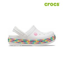 [에스마켓] [편집샵 ]Crocs 크록밴드 젬 밴드 클로그 207605-100