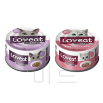 사조 러브잇 블랙라벨 고양이 간식캔 160g ( 연어&헤어볼 + 맛살 ) 혼합, 연어&헤어볼 3개 + 맛살 3개, 혼합20개