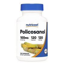 뉴트리코스트 폴리코사놀 100mg 캡슐, 120개입, 1개