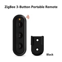 보일러 온도조절기 각방 난방 LoraTap-지그비 전동 커튼 블라인드 용 셔터 스위치 모듈 Tuya 라이프 롤러, 중국, 18 Remote Black