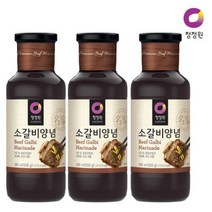 청정원 소갈비양념 500g x3개