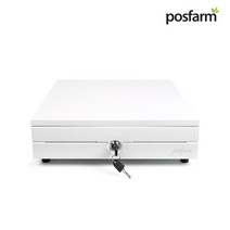 포스 가게 돈통 카드단말기 연동 금전함 캐쉬박스 카운터 금고, [베이직]화이트 PC-35W