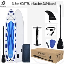 카약 페달 보트 피싱 카누 카탑보트 낚시 팽창식 서핑 보드 세트 두께 조정 인용 패들, 3.5m SUP Board