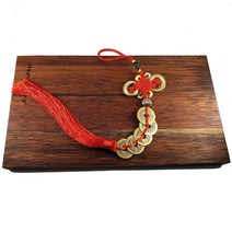 청대 오제전 엽전 고리 장식품 풍수 액막이 소품 1+1