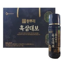 CJ 한뿌리 흑삼대보 100mlx10병x4set, 상세페이지 참조, 상세페이지 참조
