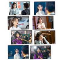 아이유포카 포토카드 고화질 코팅 아이유 고퀄리티 포스트카드 고급 굿즈 여자아이돌 프리미엄, IU-HB12, 5인치 사진 8장 (코팅)