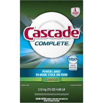 Cascade Complete Powder Dishwasher Detergent 캐스캐이드 컴플리트 파우더 디시워셔 세제 2.12kg